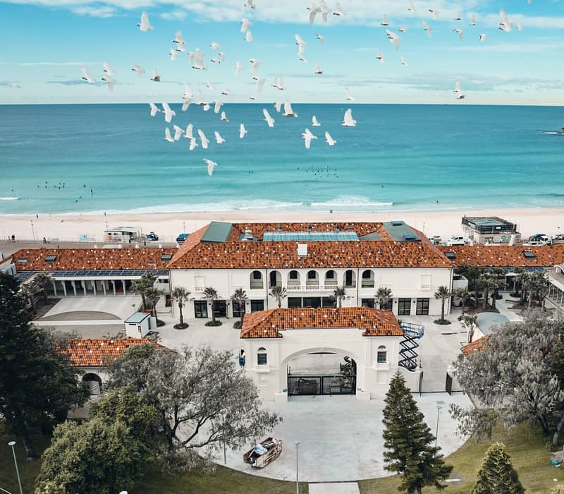 View of Bondi Beach Sydney NSW