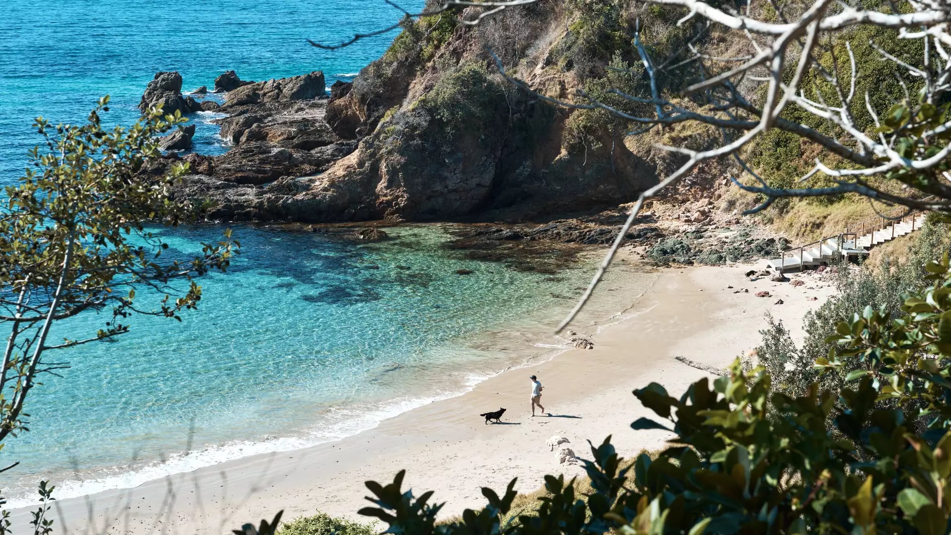 Swimming at Nobbys Beach in Port Macquarie NSW