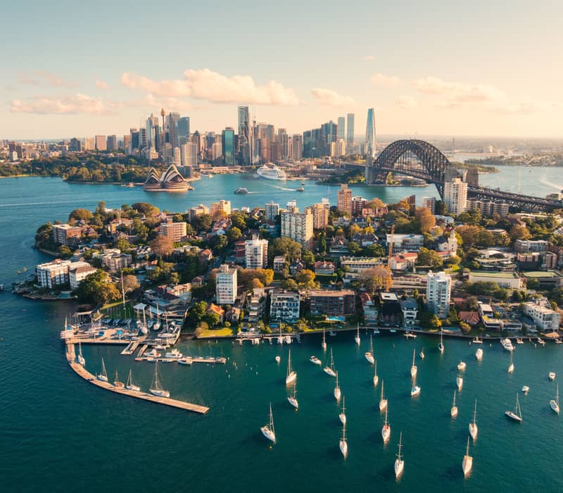 View of Sydney Harbour