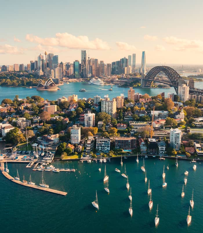 View of Sydney Harbour