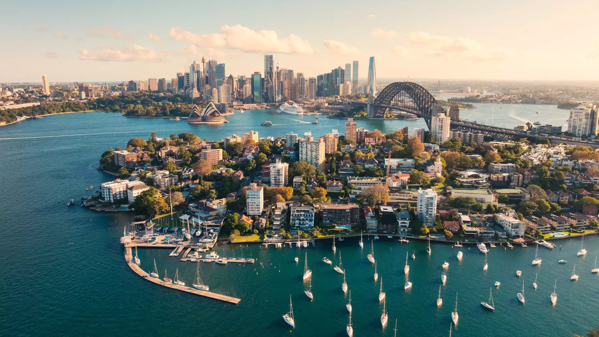 View of Sydney Harbour